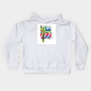 Where Love Sets the Table Kids Hoodie